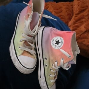 Converse Multicolor High-Top Sneakers